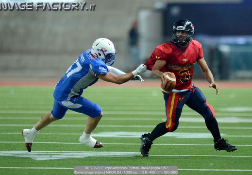 2013-08-31 Europei American Football - Italia-Spagna